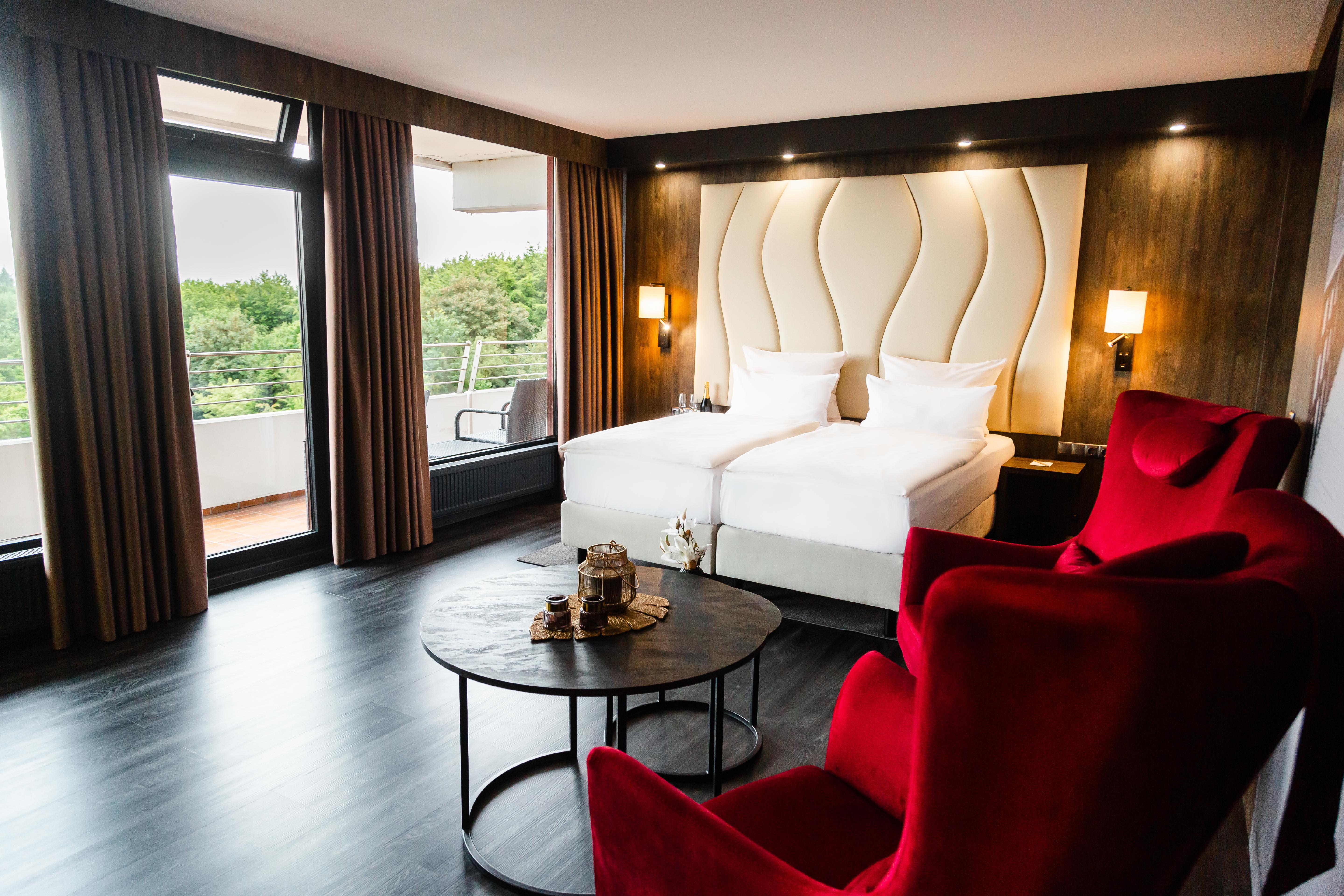 Bergedick Hotel Recklinghausen Bagian luar foto